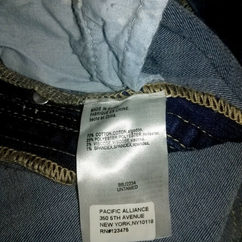 BEBE New Jeans Side Lace Up Skinny Cropped Sexy Women's 29 🎉HP🎉 - Picture 6 of 6